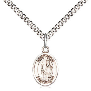 Pewter Saint Regis Medal Religious and Catholic Jewelry Engraved Catholic Saint Jewelry