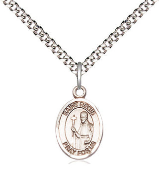 Sterling Silver Saint Regis Medal Religious and Catholic Jewelry Engraved Catholic Saint Jewelry