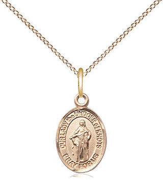 14kt Gold Our Lady of Knots Medal | Engravable