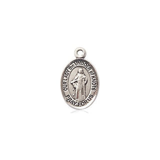 Sterling Silver Our Lady of Knots Medal | Engravable