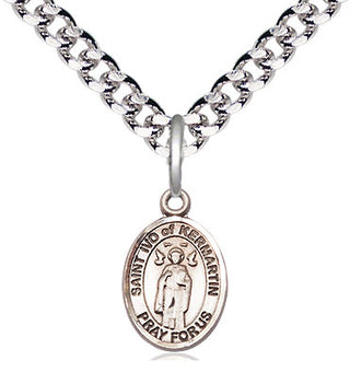 Pewter Saint Ivo Medal Religious and Catholic Jewelry Engraved Catholic Saint Jewelry