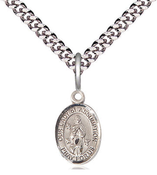 Pewter Our Lady of Assumption Medal | Small | Engravable