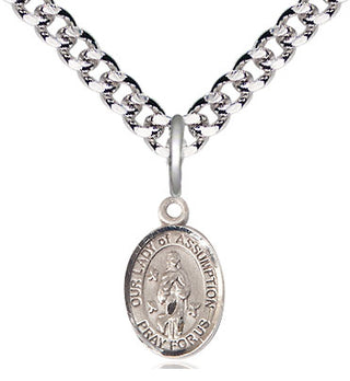 Pewter Our Lady of Assumption Medal | Small | Engravable