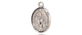 Sterling Silver Our Lady of Assumption Medal | Engravable
