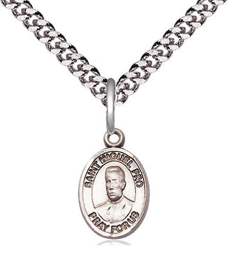 Sterling Silver Blessed Miguel Pro Medal Religious and Catholic Jewelry Engraved Catholic Saint Jewelry