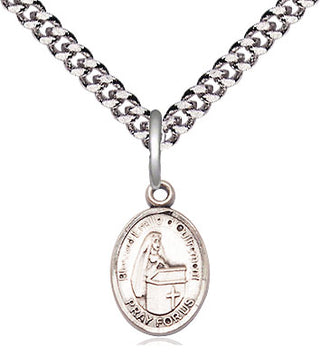 Pewter Blessed Emilee Doultremont Medal Religious and Catholic Jewelry Engraved Catholic Saint Jewelry