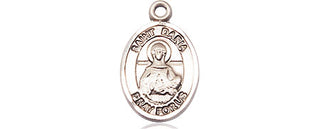 Sterling Silver Saint Daria Medal Religious and Catholic Jewelry Engraved Catholic Saint Jewelry