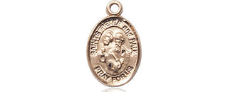 14kt Gold Saint Peter St Paul Medal Engraved Catholic Saint Jewelry