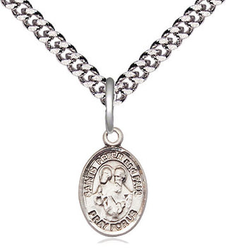 Sterling Silver Saint Peter St Paul Medal Religious and Catholic Jewelry Engraved Catholic Saint Jewelry