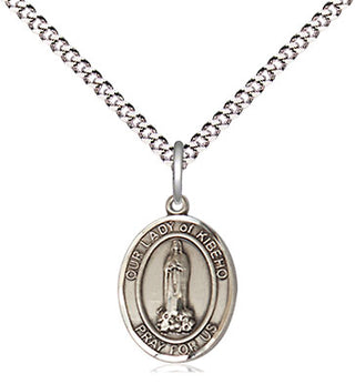 Pewter Our Lady of Kibeho Medal Religious and Catholic Jewelry Engraved Catholic Saint Jewelry