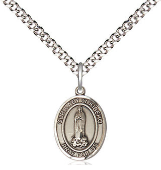 Pewter Our Lady of Kibeho Medal Religious and Catholic Jewelry Engraved Catholic Saint Jewelry