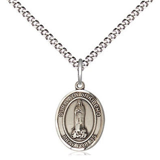 Sterling Silver Our Lady of Kibeho Medal Religious and Catholic Jewelry Engraved Catholic Saint Jewelry