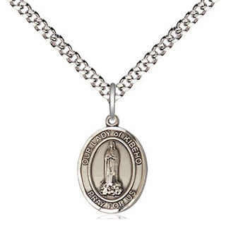 Sterling Silver Our Lady of Kibeho Medal Religious and Catholic Jewelry Engraved Catholic Saint Jewelry