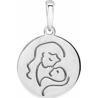 Platinum Hold You Forever Pendant