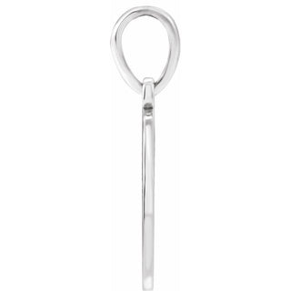 14K White Hold You Forever Pendant