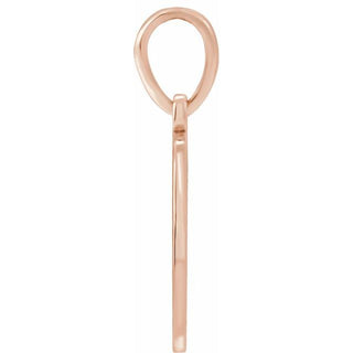 14K Rose Hold You Forever Pendant