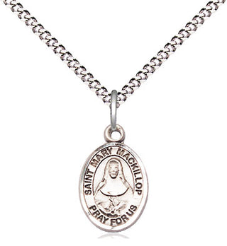 Sterling Silver Saint Mary Mackillop Medal Religious and Catholic Jewelry Engraved Catholic Saint Jewelry