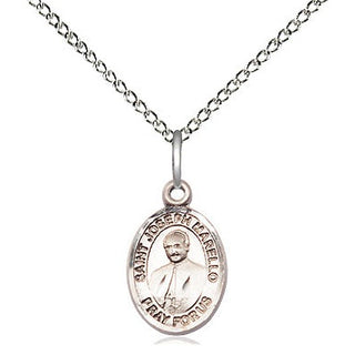 Sterling Silver Saint Joseph Marello Medal Religious and Catholic Jewelry Engraved Catholic Saint Jewelry
