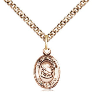 14kt Gold Filled Saint John Xxiii Medal Religious and Catholic Jewelry Engraved Catholic Saint Jewelry