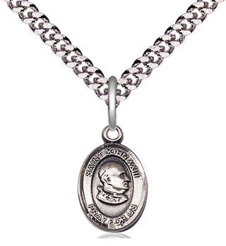 Pewter Saint John Xxiii Medal Religious and Catholic Jewelry Engraved Catholic Saint Jewelry