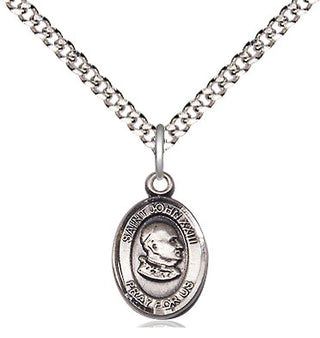Sterling Silver Saint John Xxiii Medal Religious and Catholic Jewelry Engraved Catholic Saint Jewelry