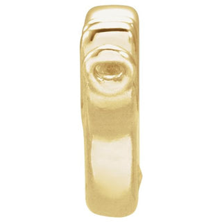 14K Yellow 23.1x7.37 mm Pray Necklace Center