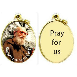 Bulk Blessed Solanus Casey Gold Tone Epoxy 1 Inch Medals
