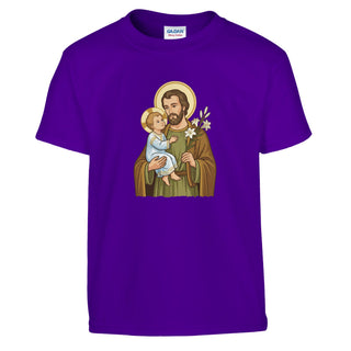 St. Joseph and Child Kids T-Shirt - view 9