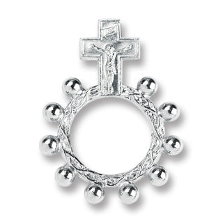 Silver Rosary Ring 25-Pack