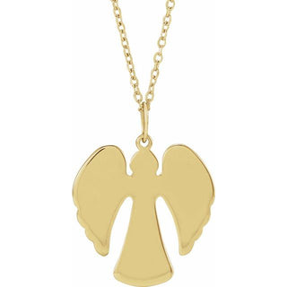 14K Yellow Angel 16-18" Necklace