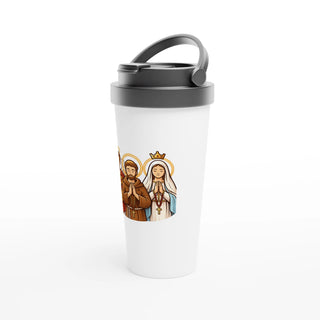 Angel, Monk and Virgin Mary Travel Mug - view 3