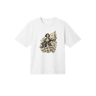 St. Joan of Arc 'Born to Do This' Heavyweight T-Shirt - view 8