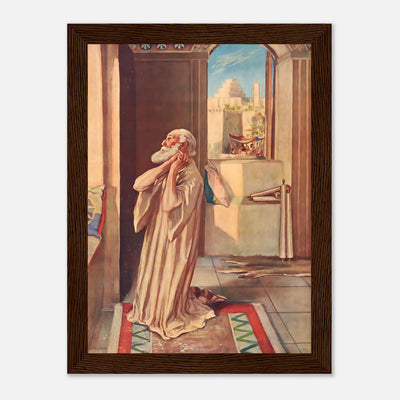Zacharias in the Temple Framed Poster