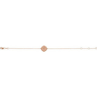 14K Rose Miraculous Mary Bracelet