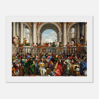The Wedding Feast at Cana by Veronese Framed Print - view 4