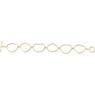 14K Yellow Open Silhouette 7 3/4" Bracelet