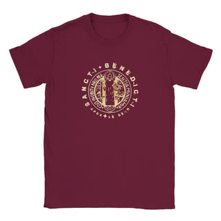 Vintage St. Benedict Medal Classic T-Shirt - view 4