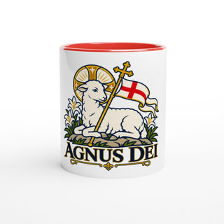 'Agnus Dei' Lamb of God Color Mug - view 2
