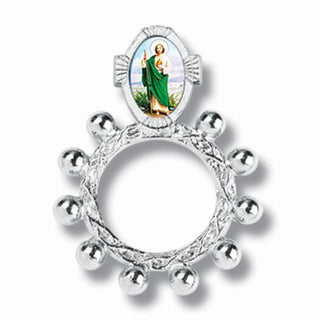 St. Jude Rosary Ring 10-Pack