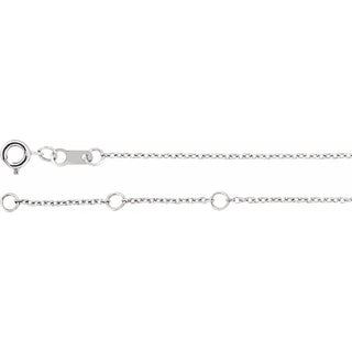 Sterling Silver Natural Multi-Gemstone Bar 6 1/2-7 1/2" Bracelet