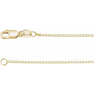 1 mm Box Chain