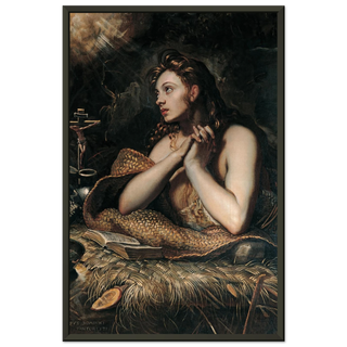 The Penitent Magdalene by Tintoretto Framed Poster - view 6