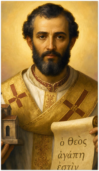 St. Porphyrius of Gaza Holy Cards