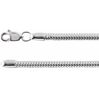 7 Inch Round Snake Bracelet Sterling Silver Ch705 295637 P