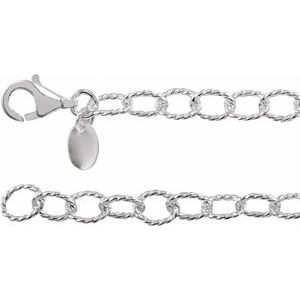 4.5 mm Knurled Cable Chain   