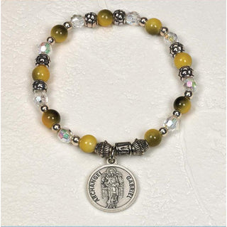 4-pack - Archangel Gabriel - Italian Charm Bracelet