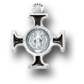10-Pack - St Benedict Silver Pendant