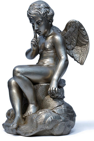 Mischievous Cupid Statue - 7-inch