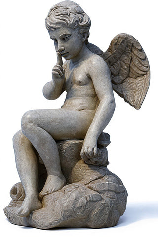 Mischievous Cupid Statue - 7-inch