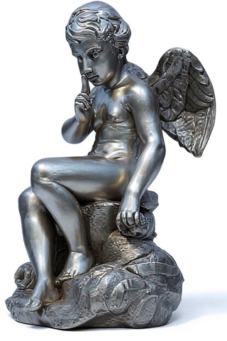 Mischievous Cupid Statue - 7-inch